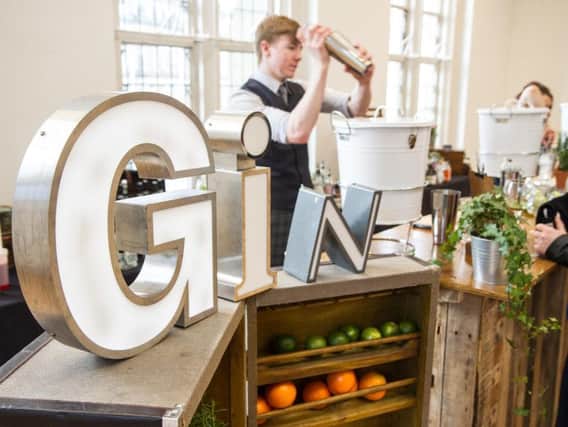 More than 100 gins will feature in the Gin Festival at Harrogate International Centre.