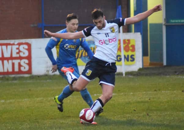 Tom Allan scored on his Tadcaster Albion debut. Picture: Matthew Appleby