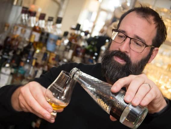 Whisky expert Eddie Ludlow, founder and managing director of The Whisky Lounge. (Picture by Tim Hardy)