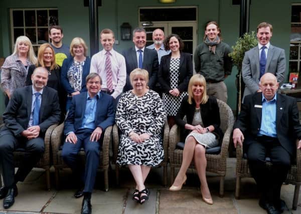 Harrogate District Chamber of Commerce's management group. (S)