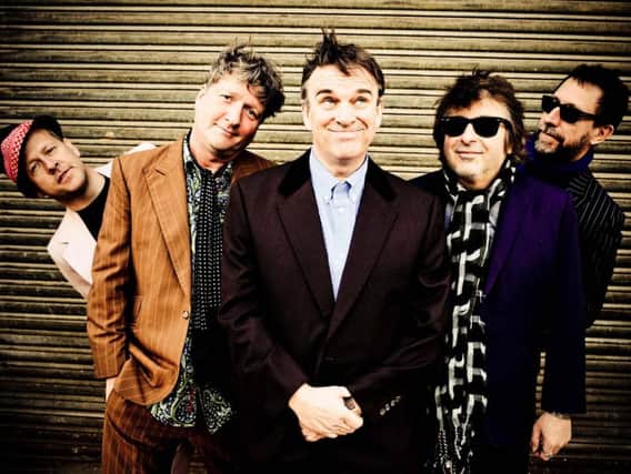 Squeeze with Chris Difford, centre.