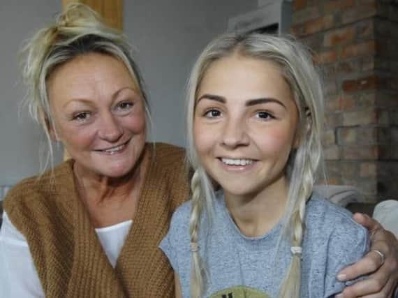 Sonny with her mother Anna