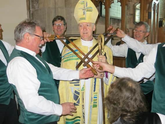 The Kirkby Malzeard plough blessing service celebrated its 70th anniversary.