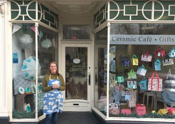 Suzie Poole has developed Pots2Go on Montpellier Hill in Harrogate into a thriving company with six employees. (S)