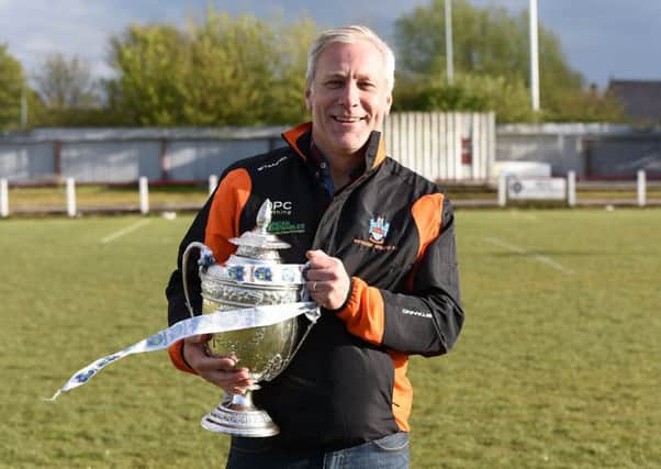 Mark Forster is stepping down as Wetherby Athletic boss. Picture: Peter Arnett