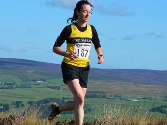 Carol Morgan of Nidd Valley Runners Club.
