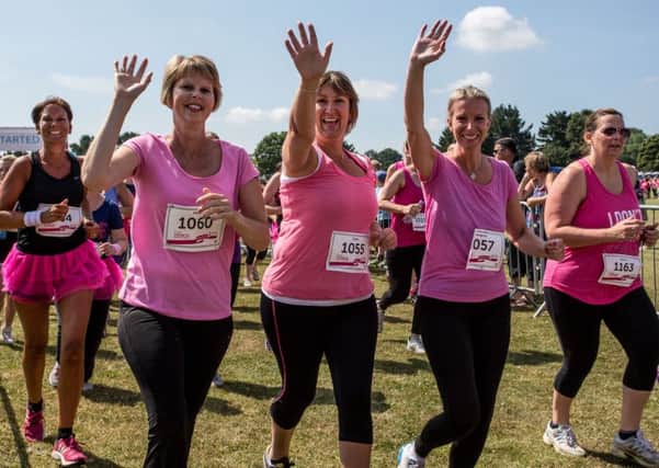 The Race for Life raises much-needed funds for Cancer Research UK.