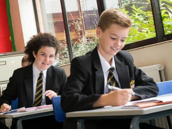 Students at Boroughbridge High School. Picture: BHS