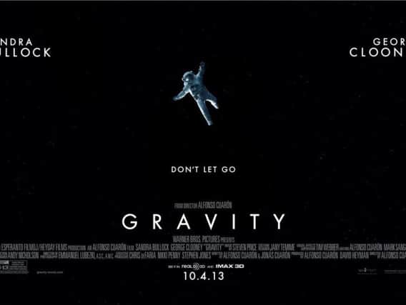 The Oscar-winning Gravity.
