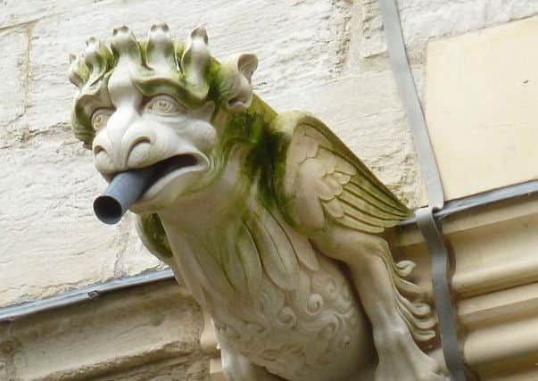 One of the recent gargoyles at Ripon Cathedral. (Copyright - David Winpenny)