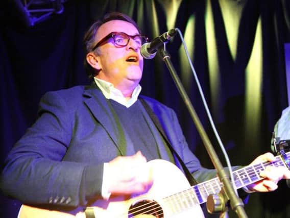 Chris Difford at Warehouse Recording Co in Harrogate. (Picture by Stuart Rhodes)