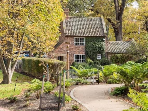 Cooks Cottage in Fitzroy Gardens, Melbourne.