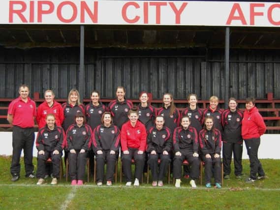 Ripon City Ladies AFC. Picture: Ripon Ladies AFC.