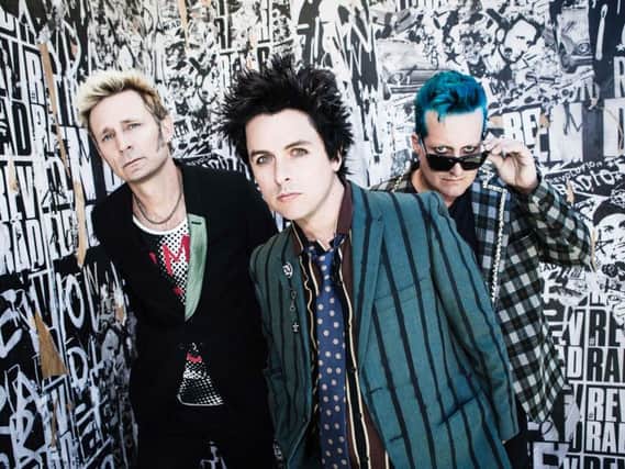Green Day bringing Revolution Radio Tour to the Sheffield Arena on Monday, July 3, 2017. Photo: Frank Maddocks