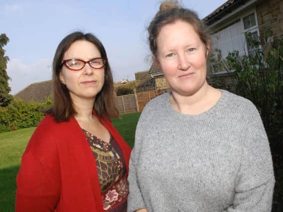 Rebecca Colby and Sarah Hart who have set up Harrogate Afordable Homes Community Land Trust. (1702145AM1)