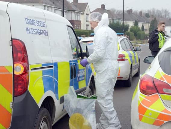Crime Scene Investigation Team in Shiregreen