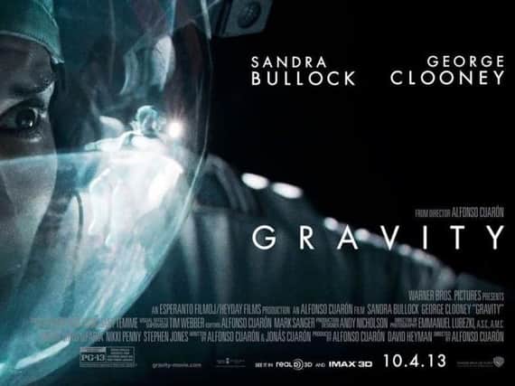 The Oscar-winning Gravity - the launch movie for the new Harrogate Film Festival.