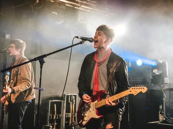 Live For The Moment....The Sherlocks rocking it on tour. Photo: Tom Langford