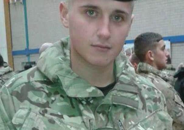 Lance Corporal Scott Hetherington.