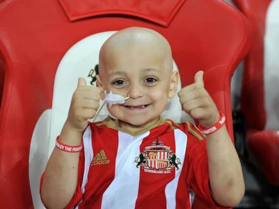 Keith Brown and Dan Utley from Harrogate have helped organise a day out for Bradley Lowery