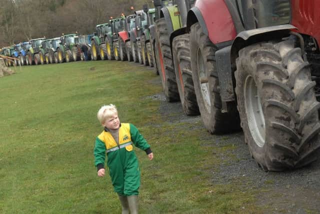 Young tractor enthusiat Harry Milner (3)( 1703121AM8)
