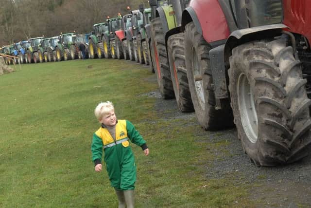 Young tractor enthusiat Harry Milner (3)( 1703121AM8)