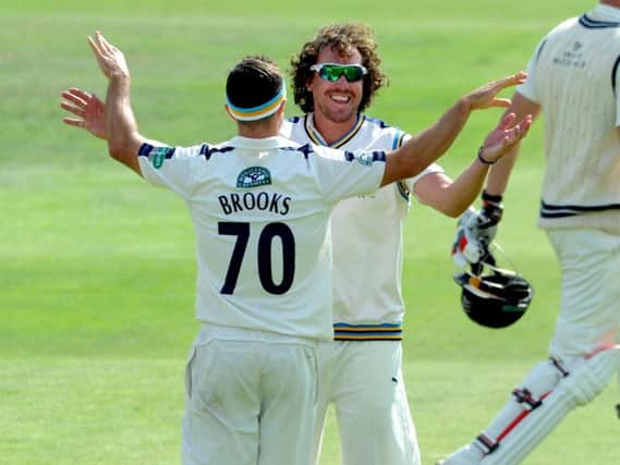 Ryan Sidebottom and Jack Brooks return from injury for Yorkshire