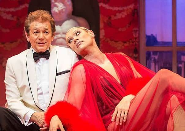 John Partridge and Adrian Zmed in La Cage Aux Folles
