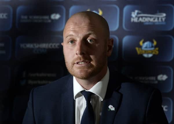 Yorkshire's first-team coach Andrew Gale (Picture: Bruce Rollinson).