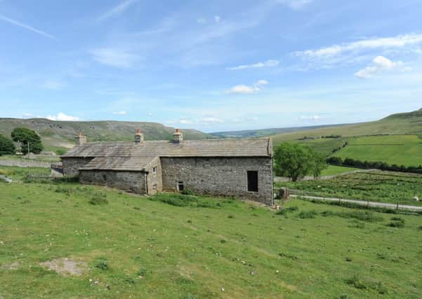 Elderberry Cottages has two cottages, a barn, outbuilding and garden overlooking Slei Gill in Booze. O.O. £300,000 marcusalderson.co.uk
