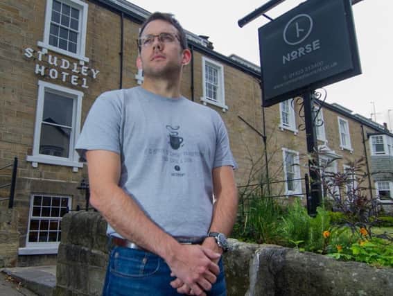 Paul Rawlinson of Norse restaurant and Baltzersens cafe is leading a new movement to raise the profile of independents in Harrogate.