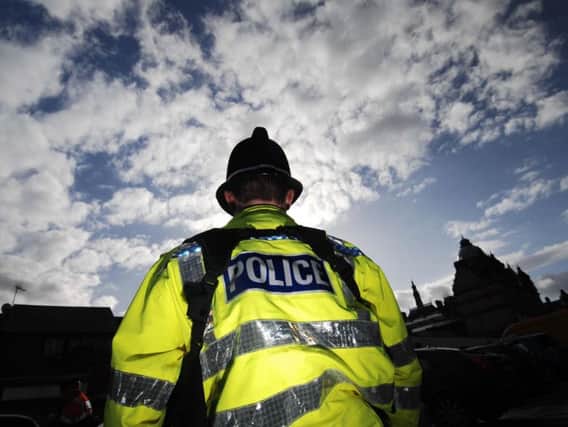 Police are investigating criminal damage in Harrogate.