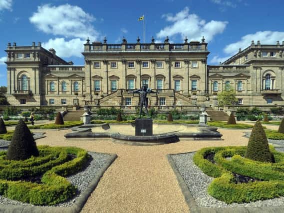 Chance to dine out in its secret spots - Harewood House.