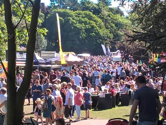 Flashback to last year's incredibly popular StrEat Food & Family Fun Festival in the Valley Gardens in Harrogate.