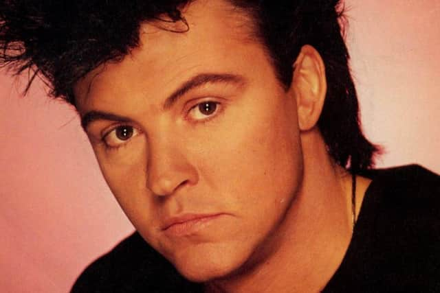 Singer Paul Young in his 1980s era of huge hits.