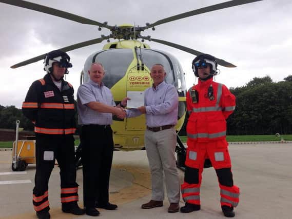 The Yorkshire Air Ambulance will begin night flights