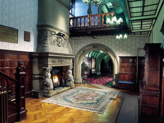Inside the historic Grove House in Harrogate - until recently the national home of the RAOB.