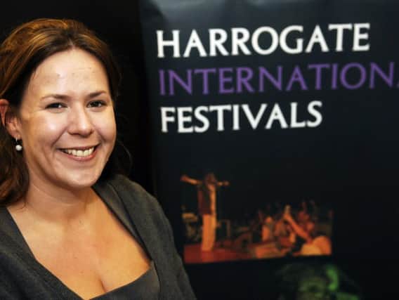 Jane and her team of just five volunteers have done fantastic work" - Chief executive of Harrogate International Festivals Sharon Canavar. (181208GS2)