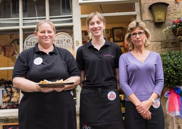 Good luck to Donna Clark, Alice Clark and Julia Everard from Just Delicious in the Yorkshire Taste Awards. Photo by Jonathan Pow