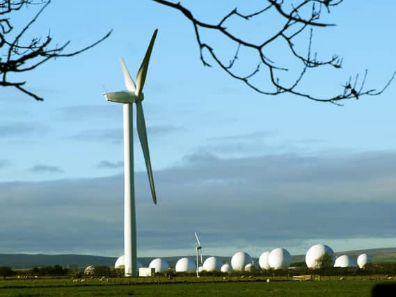 A fire broke out due to a technical fault at the wind farm in January this year