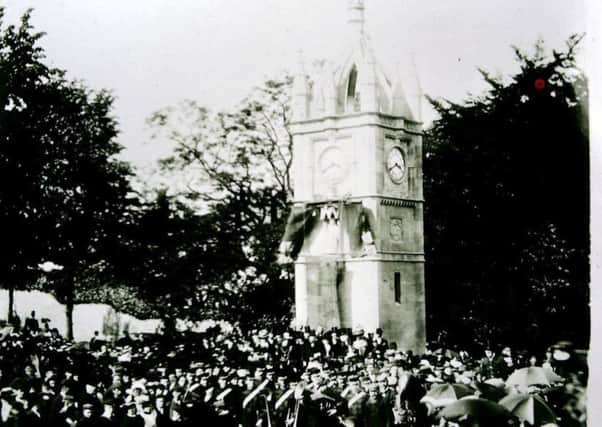 The official opening of the Victoria Clock Tower, 28 June 1898.