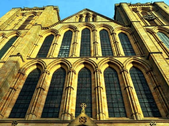 The moving service will be held at Ripon Cathedral.