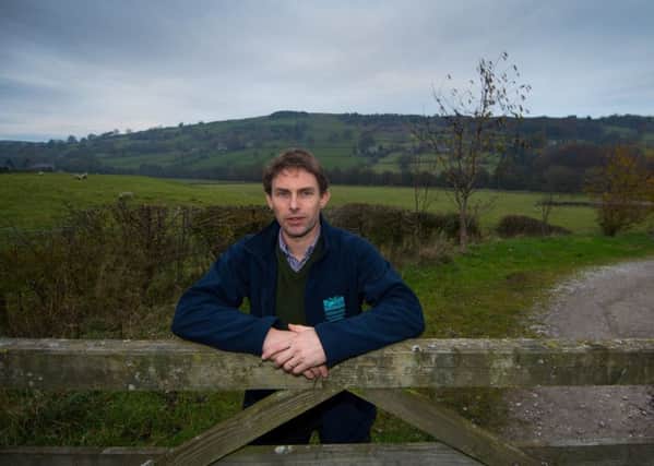 Iain Mann, the Upper Nidderdale Landscape Partnership's scheme manager. Pictures by James Hardisty.