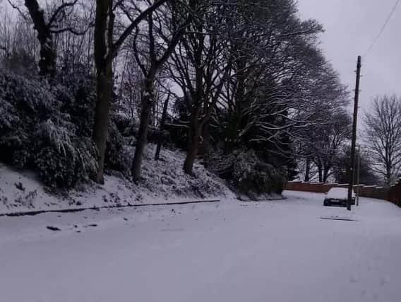 Scarborough and many other parts of eastern England have already been blanketed in snow