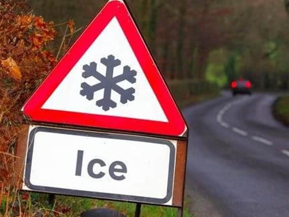 Drivers were cautious on Harrogate's roads in the icy conditions.