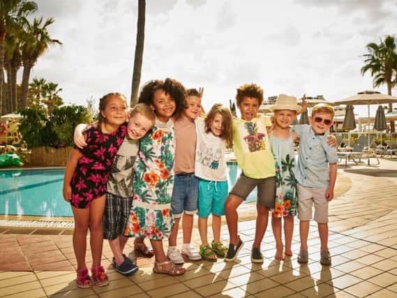 The six-year old will join other familiar faces from the previous series as they jet off to Thomas Cooks Sunwing Sandy Bay hotel in Cyprus.