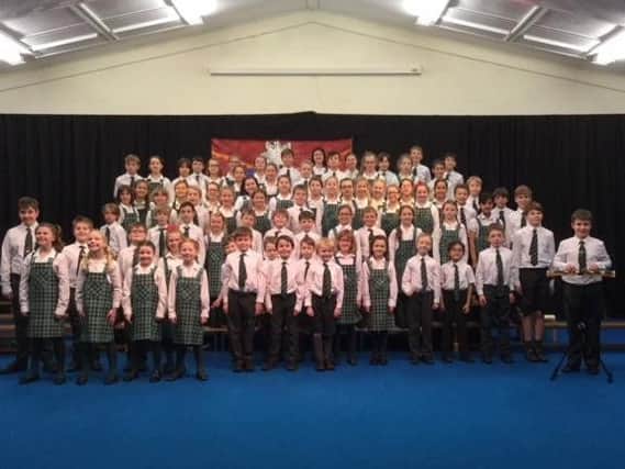 Harrogate Song for Christmas 2017:  Brackenfield School