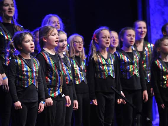 Hundreds of youngsters dazzled the audience