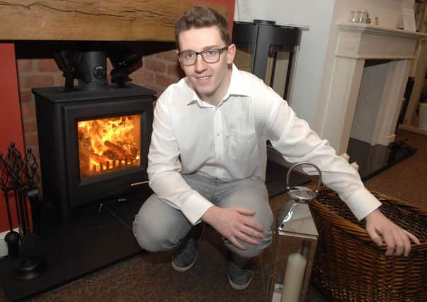 NAWN 1801122AM Michael Appleyard MD of Calcaria Stoves in Tadacster. (1801122AM)