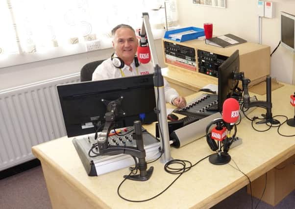 Harrogate Hospital Radio Chairman Mark Oldfield
